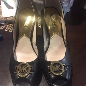 Michael Kors wedge pumps